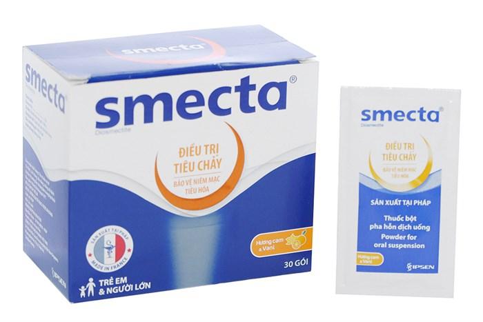 Smecta là sản phẩm trị tiêu chảy thông dụng