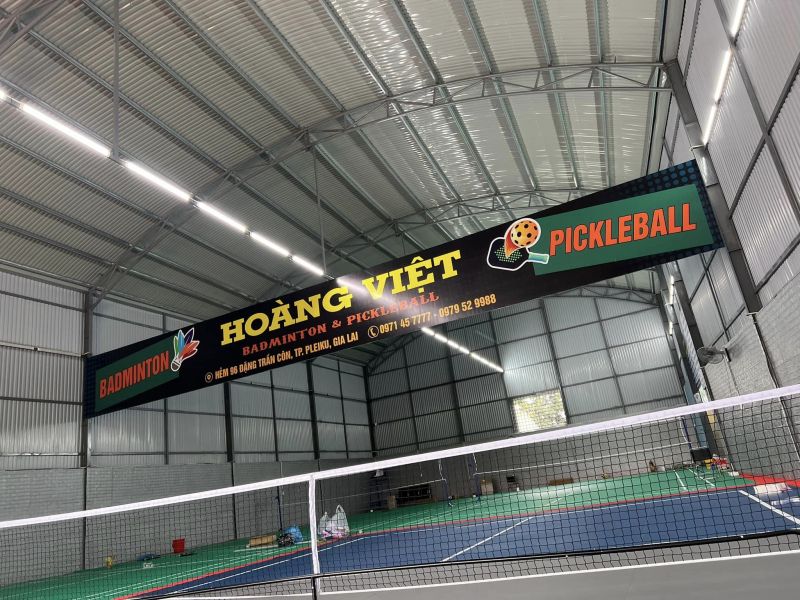 Sân pickleball Hoàng Việt