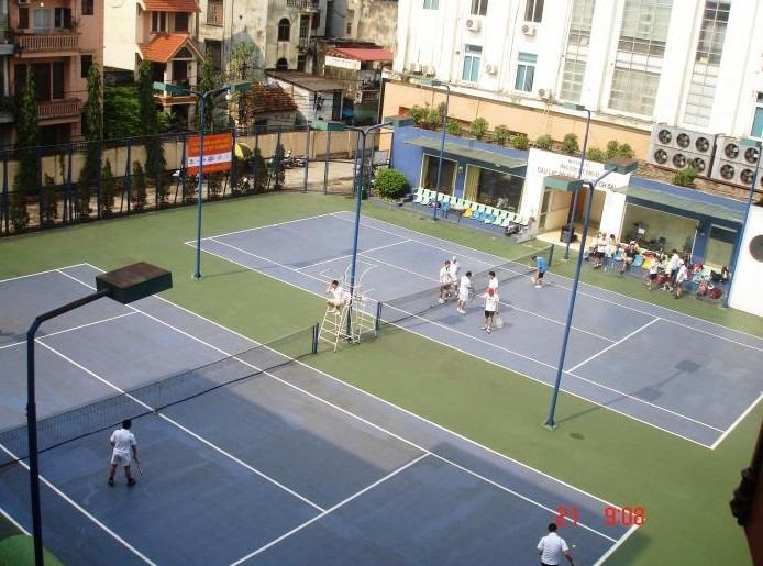 sân Tennis TCKT Bộ Công An