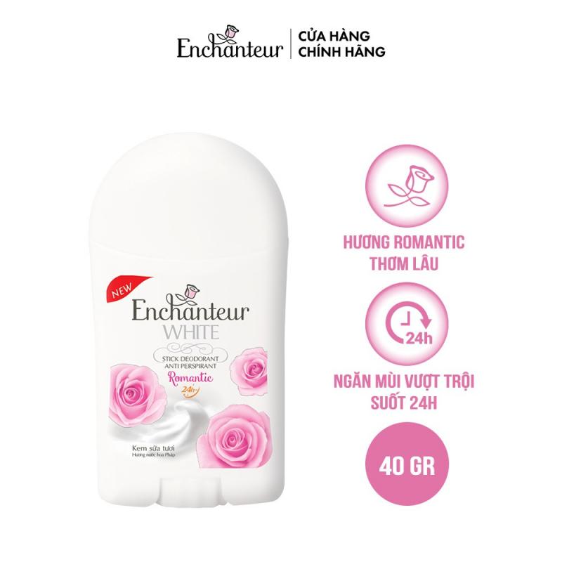 Sáp khử mùi trắng da Enchanteur Charming/ Romantic/ Delightful