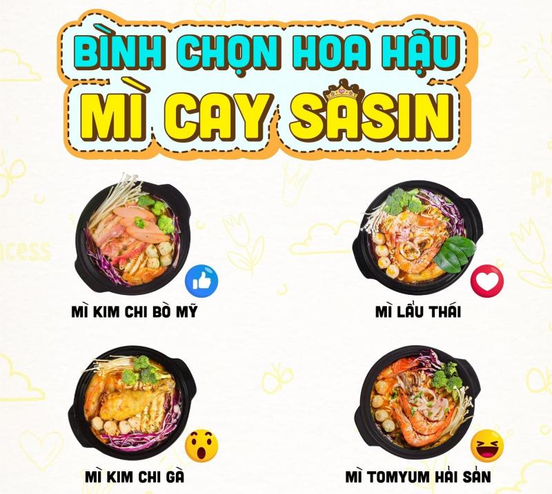 Sasin - Mì cay Hàn Quốc