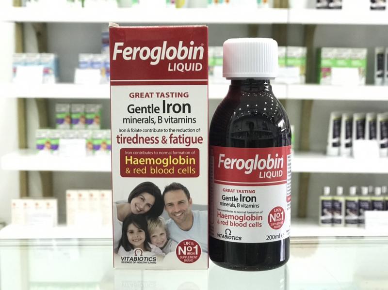 Siro bổ sung sắt Feroglobin B12