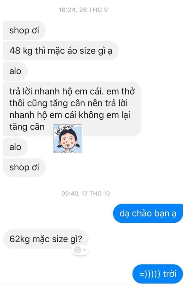 Sau khi được tư vấn nhiệt tình thì mất tích