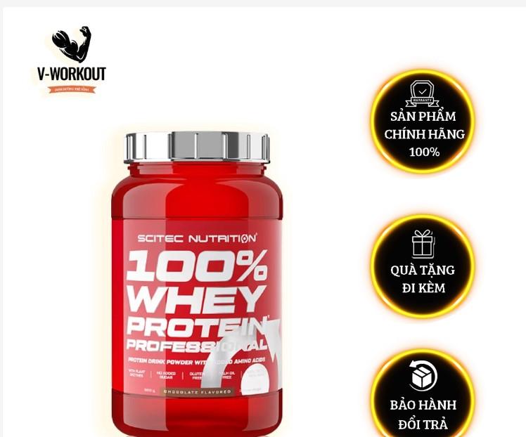 Scitec Nutrition 100% Whey Protein Professional