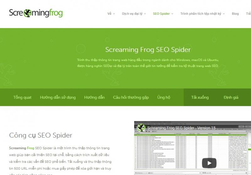 Screaming Frog