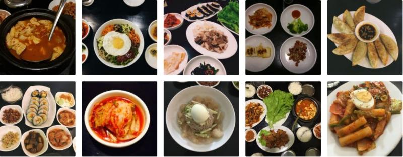 Menu Seoul Restaurant đa dạng món ăn