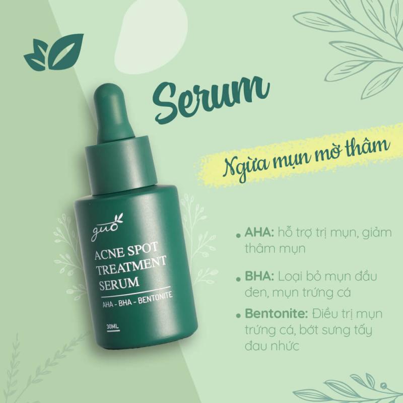 Serum chấm mụn - ngừa mụn mờ thâm GUO