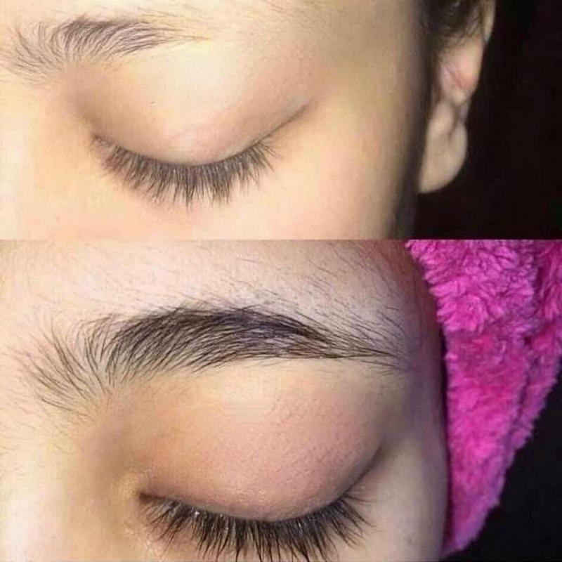 Hiệu quả sử dụng serum dưỡng lông mày BJCC Eyebrow