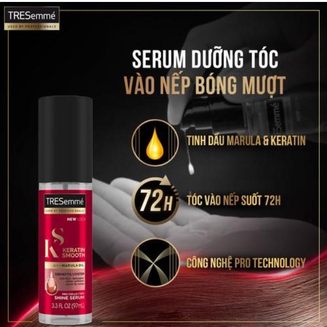 Serum dưỡng tóc bóng mượt TRESemmé Keratin Smooth