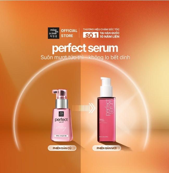 Serum dưỡng tóc Mise en scene tinh chất dưỡng dành cho tóc uốn Perfect Serum Styling