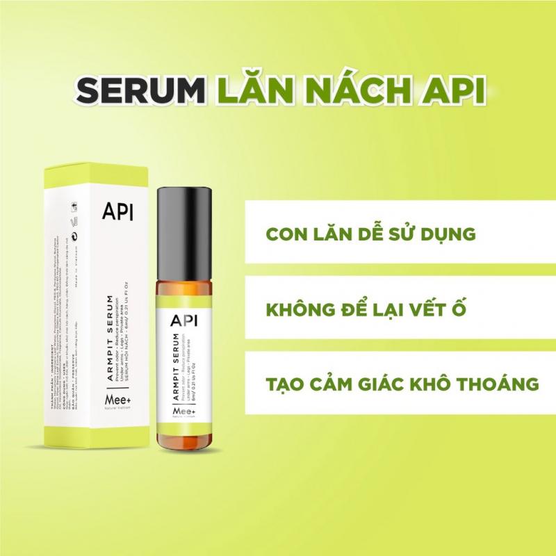 Serum khử mùi hôi nách API Mee Natural