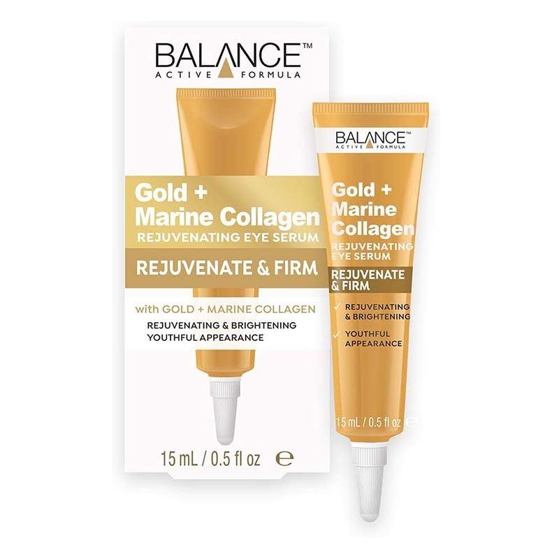 Serum tái tạo và dưỡng da mắt Balance Active Formula Gold Collagen Rejuvenating Eye