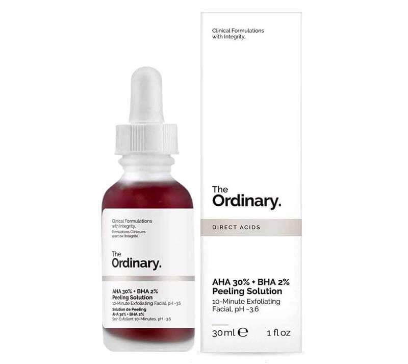 Serum tẩy da chết The Ordinary AHA 30% + BHA 2% Peeling Solution