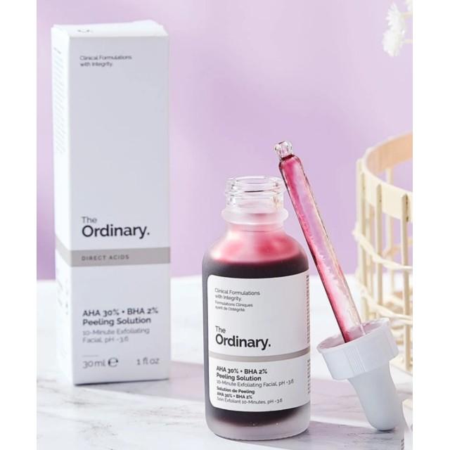 Serum tẩy da chết The Ordinary AHA 30% + BHA 2% Peeling Solution