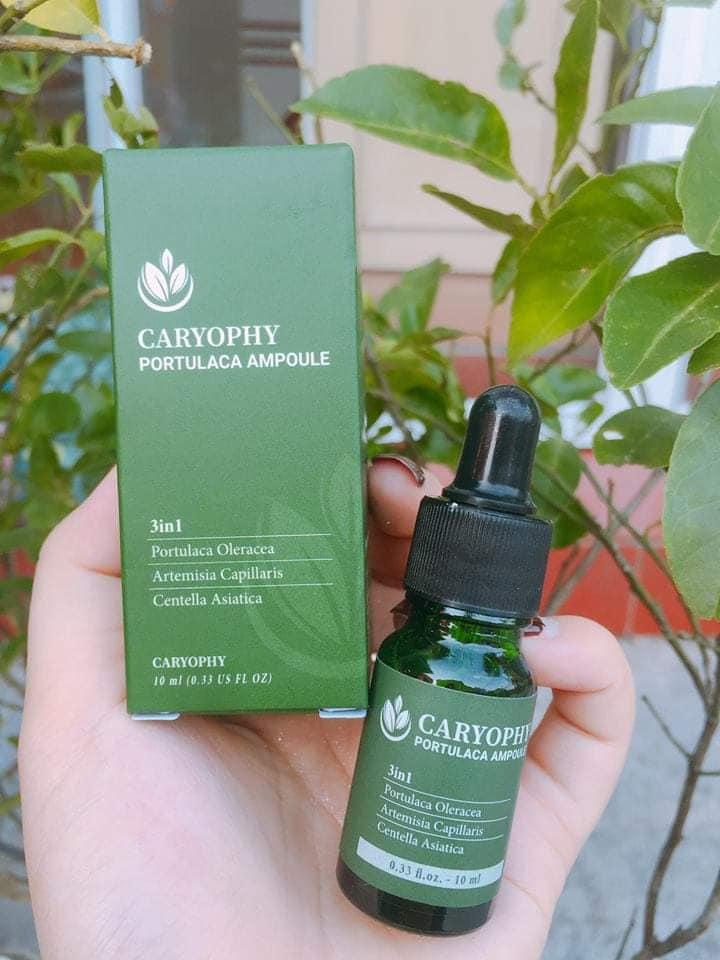 Serum giảm mụn mờ thâm se khít lỗ chân lông Caryophy 10ml