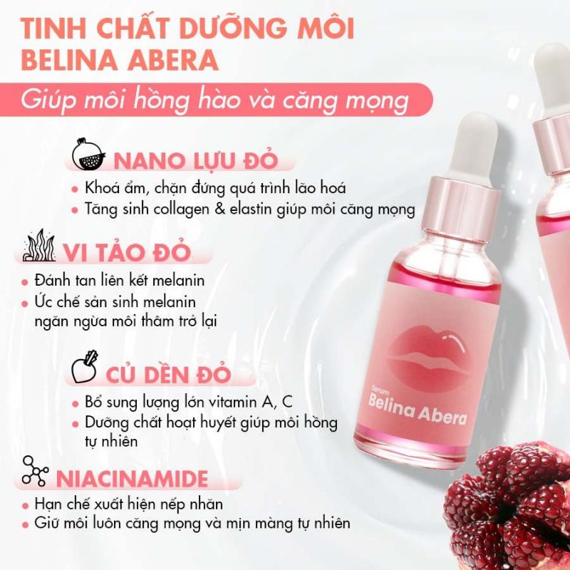 Serum trị thâm môi Belina Abera