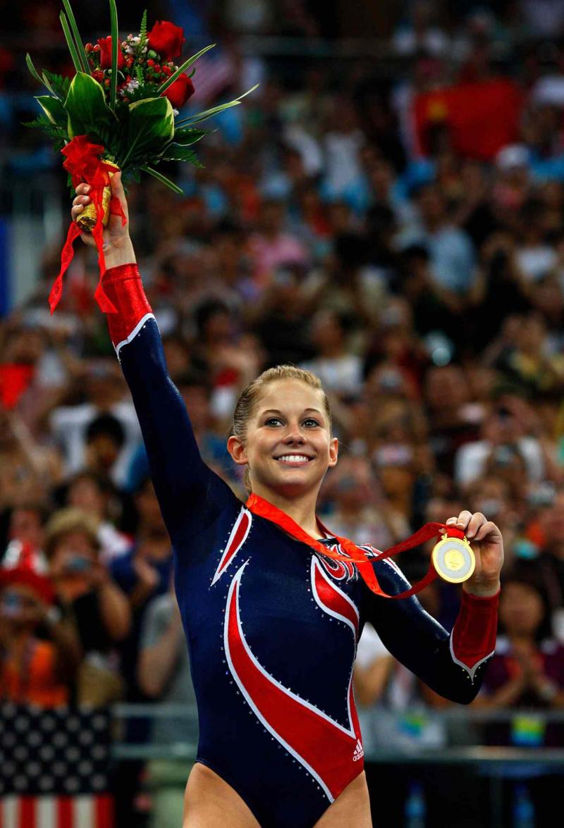 Shawn Johnson là một trong những tài năng về thể dục dụng cụ