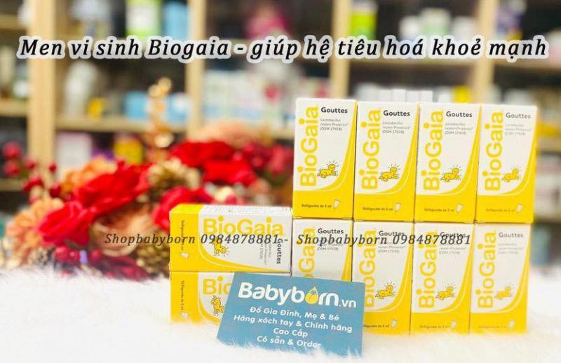 Men vi sinh BioGaia Protectis Baby hỗ trợ sức khỏe của bé của Shop Babyborn.vn