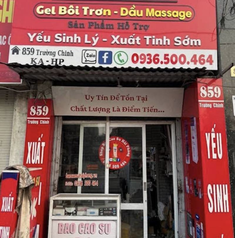 Shop bao cao su Hải Phòng - 859 Trường Chinh