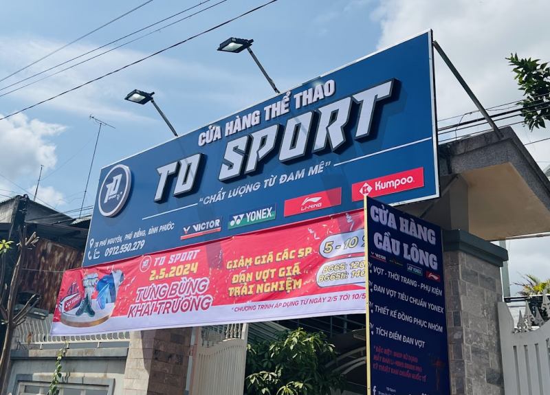 Shop cầu lông TD Sport