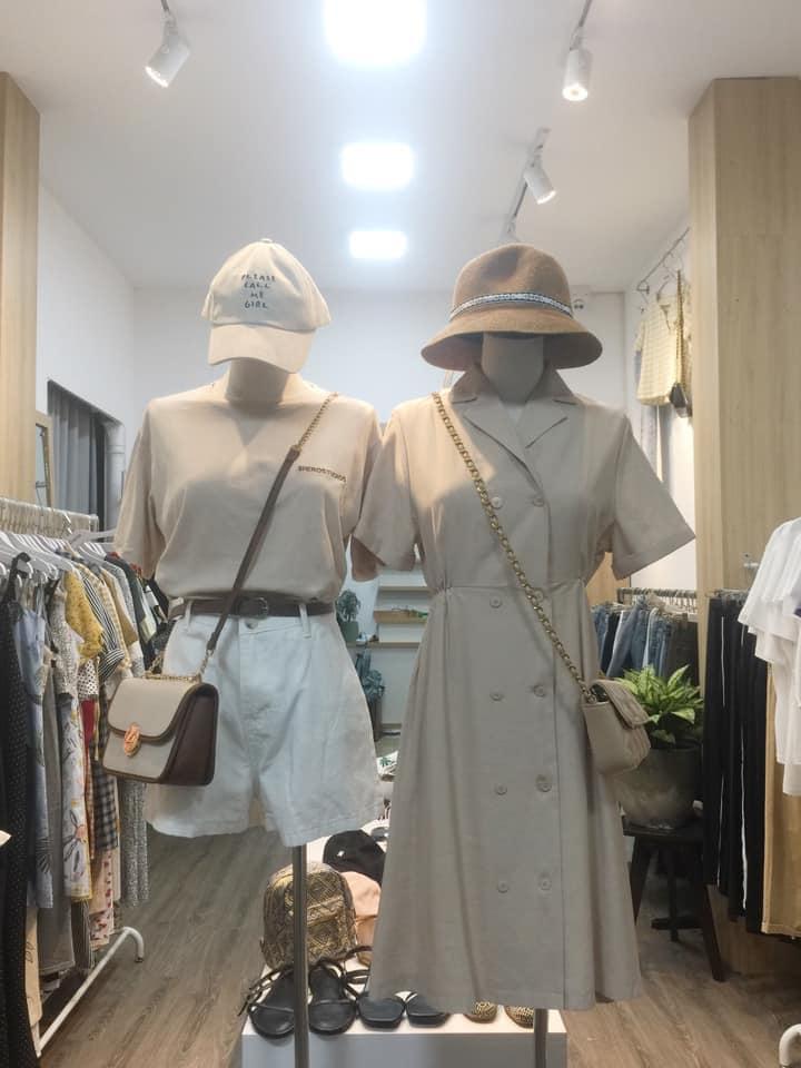 Một số mẫu túi đi kèm với set trang phục cá tính tại shop Genie Boutique