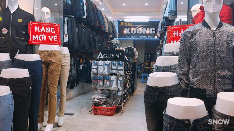 Shop thời trang đẹp nhất phố Trương Định, Hà Nội