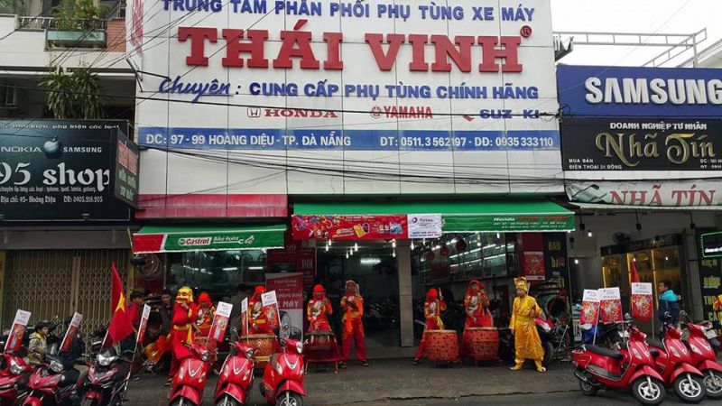 Trung tâm phân phối phụ tùng xe máy chính hãng Thái Vinh