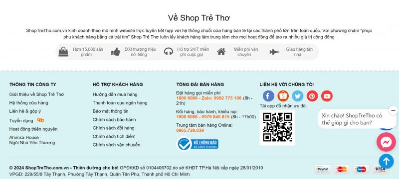 Shop Trẻ Thơ