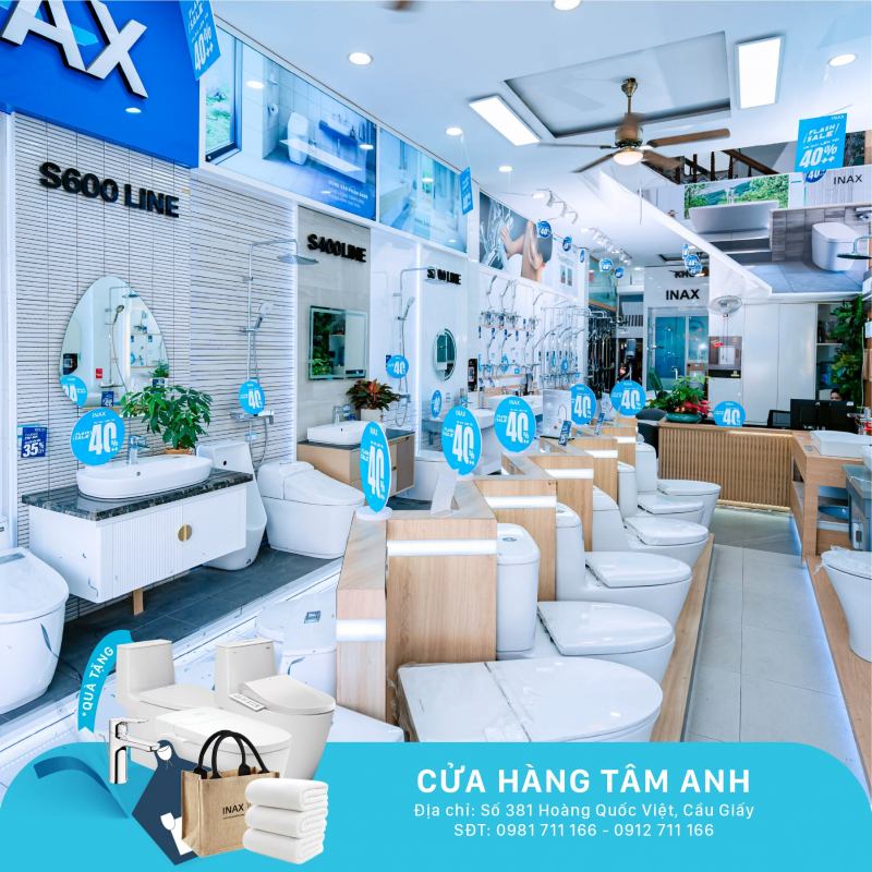 Showroom Tâm Anh - Thiết bị vệ sinh chính hãng
