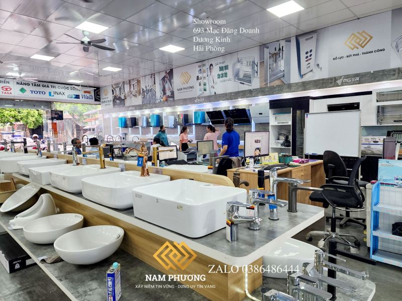 Showroom Vật liệu Xây dựng Nam Phương