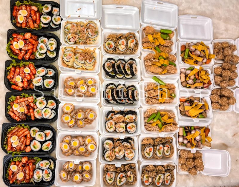 Phần ăn của Shushi shop