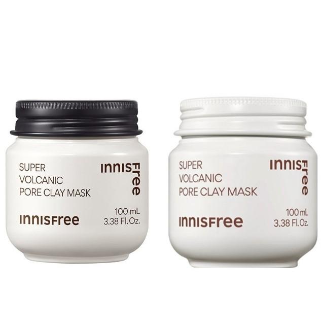 Siêu mặt nạ chăm sóc lỗ chân lông innisfree Super Volcanic Pore Clay Mask giao diện mới