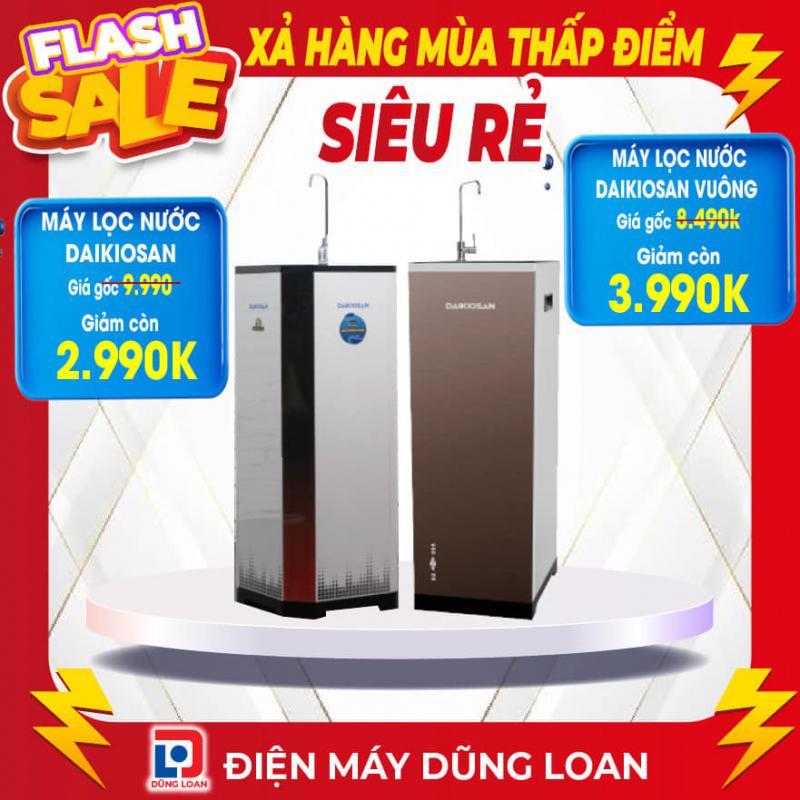 Sản phẩm máy lọc nước tại siêu thị điện máy Dũng Loan