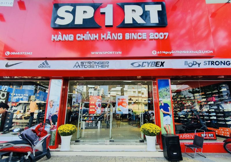 Một cơ sở của siêu thị thể thao sport 1