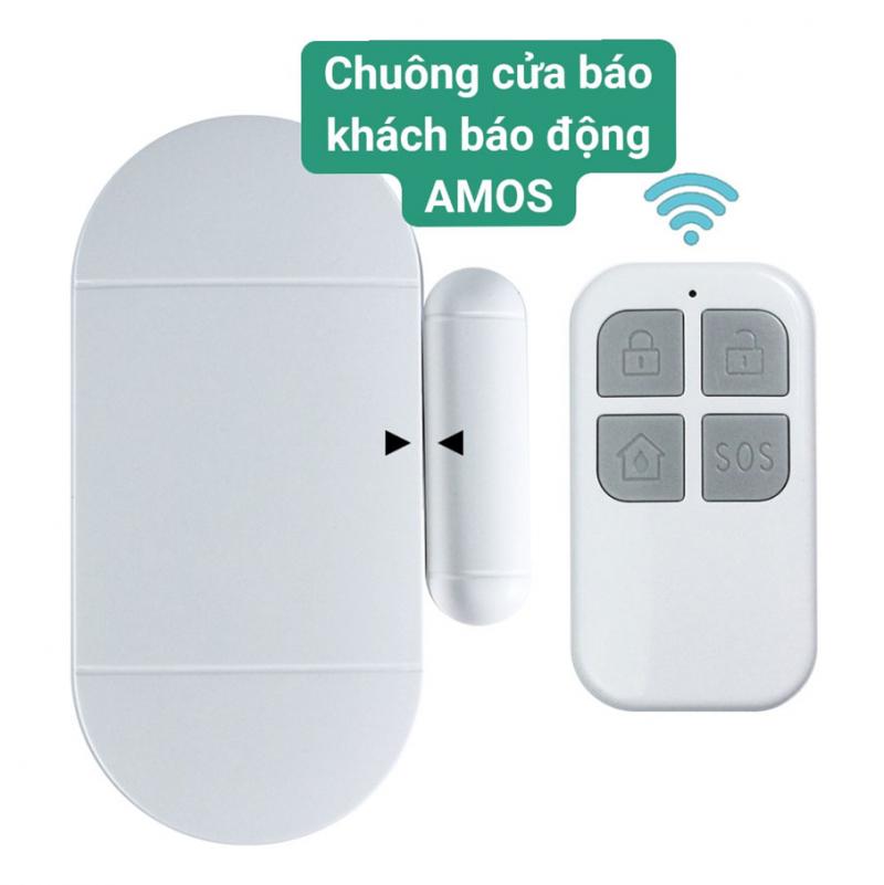 Báo trộm cao cấp độc lập gắn cửa Amos AMC02