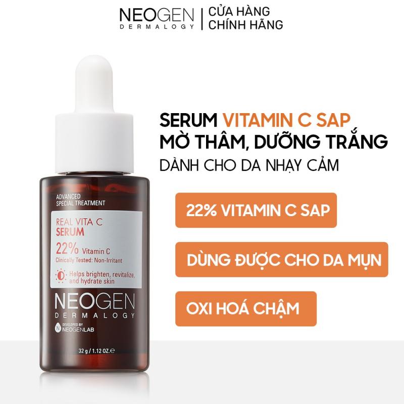 Siêu Tinh Chất Mờ Thâm Dưỡng Trắng Vitamin C SAP Neogen Dermalogy Real Vita C Serum 32g