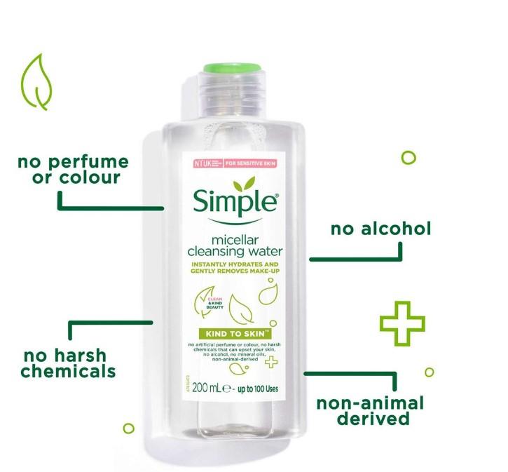 Simple Cleansing Micellar Water