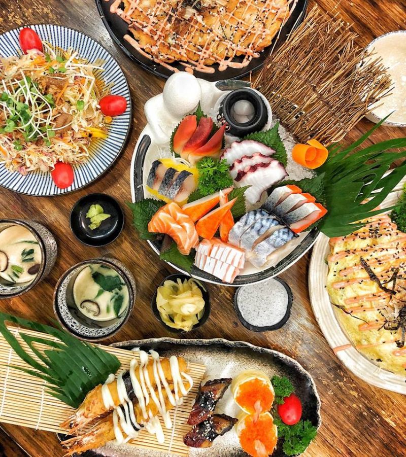 Địa chỉ ăn sushi ngon nhất quận Hai Bà Trưng, Hà Nội