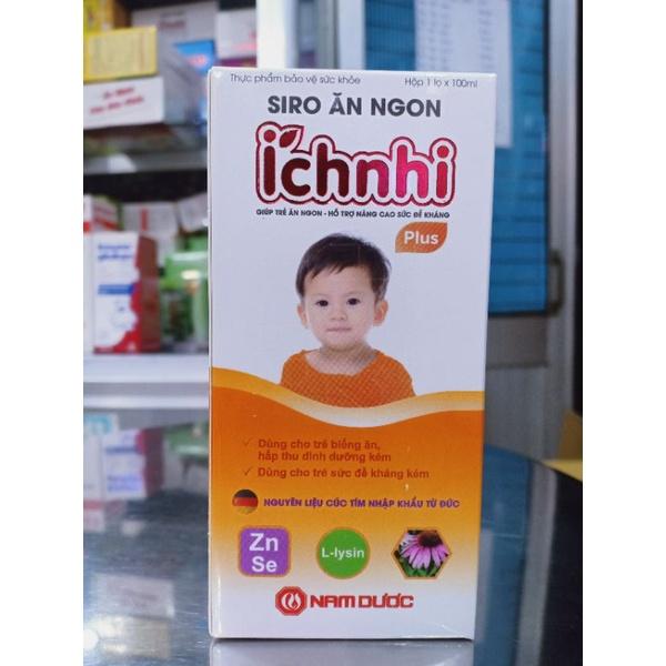 Siro ăn ngon Ích Nhi Plus Nam Dược 100Ml