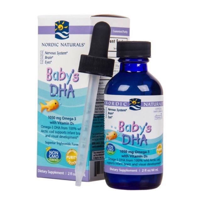 Siro Baby’s DHA Omega-3 With Vitamin D3 Nordic Naturals