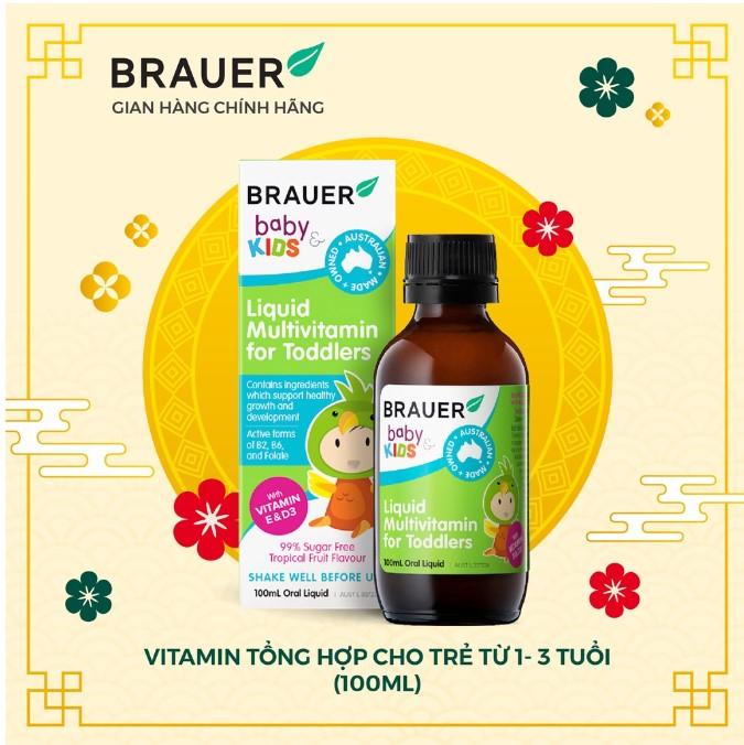 Siro Brauer Kids Liquid Multivitamin for Toddlers