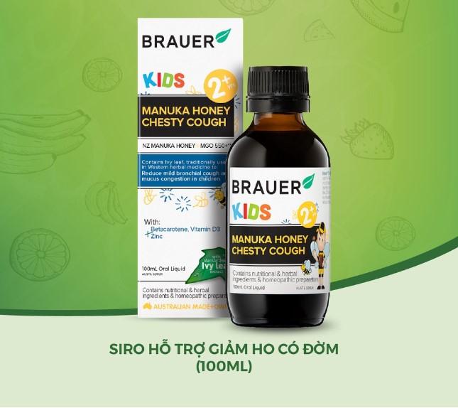 Siro Brauer Manuka Honey Chesty Cough