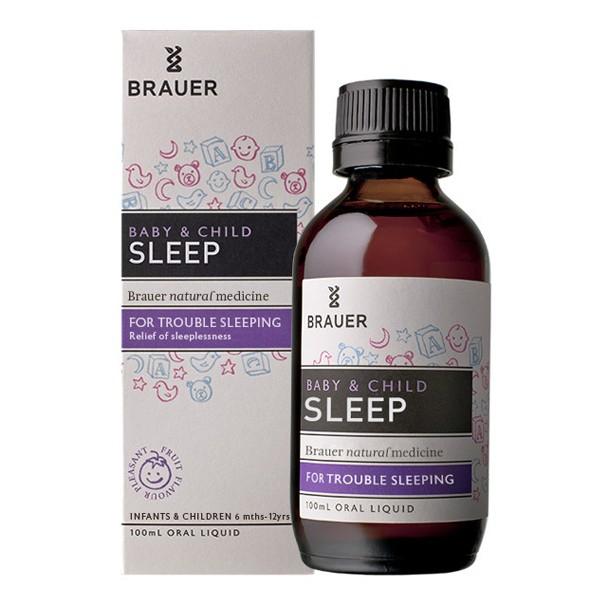 ﻿﻿Siro hỗ trợ giấc ngủ cho bé Brauer - Brauer Baby & Child Sleep (100ml)