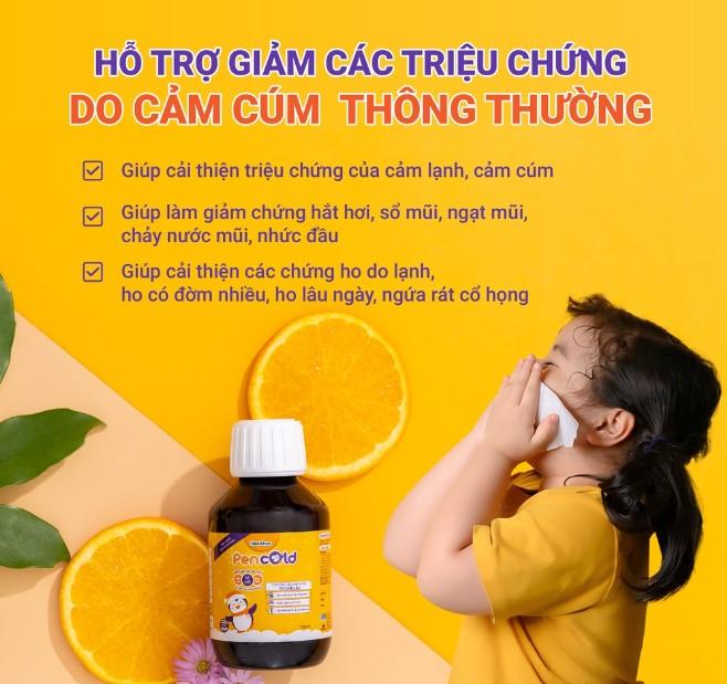 Siro cảm cúm Healthza Pencold