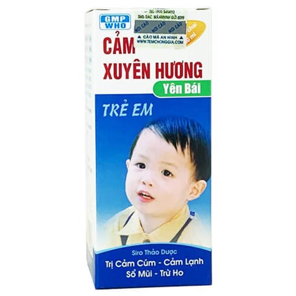 Siro cảm xuyên hương trẻ em Yên Bái 60Ml