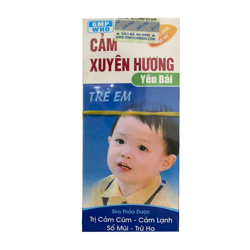 Siro cảm xuyên hương trẻ em Yên Bái 60Ml