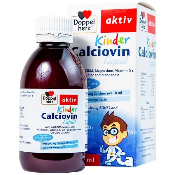 Siro Doppelherz Aktiv Kinder Calciovin Liquid