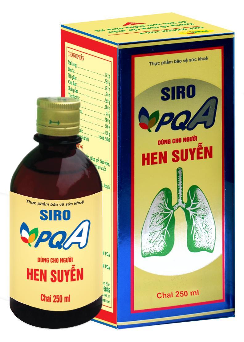 Siro hen suyễn PQA