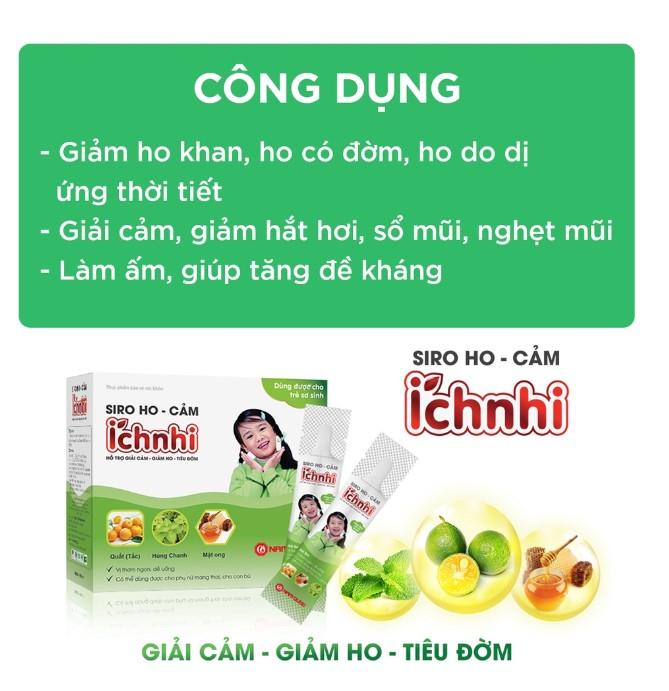 Siro ho cảm Ích Nhi