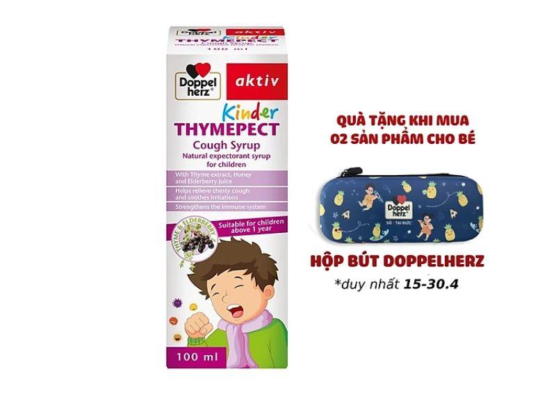 Siro ho cho bé Doppelherz Aktiv Kinder Thymepect Cough Syrup